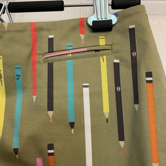 Anthropologie Elevenses Pencils Skirt Library sz10 - Picture 4 of 8